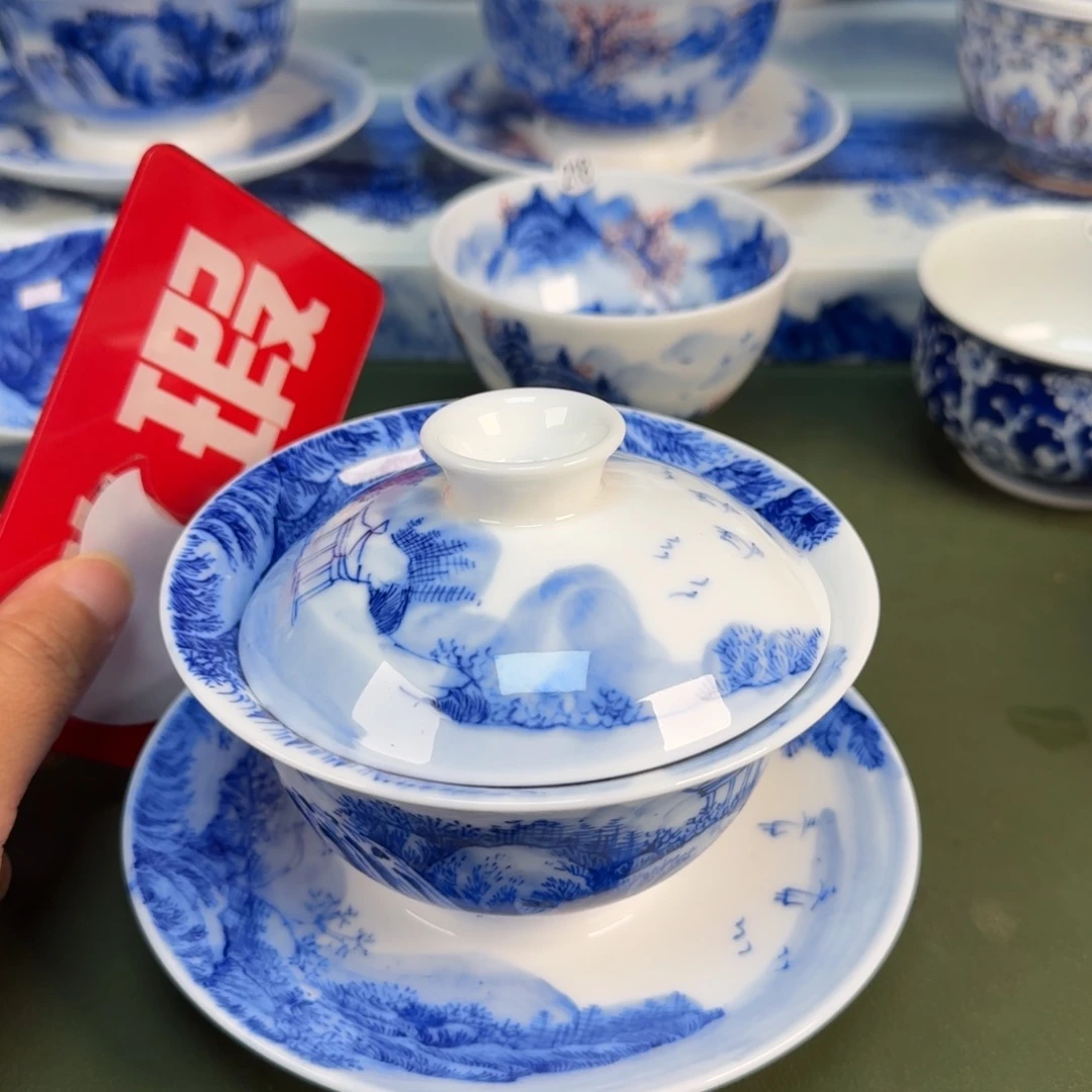 君***健景德镇纯手绘茶具圆圆214