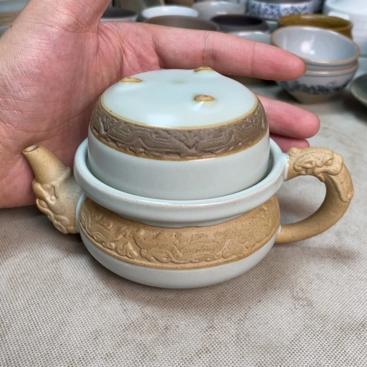 壶老段烧陶瓷茶器