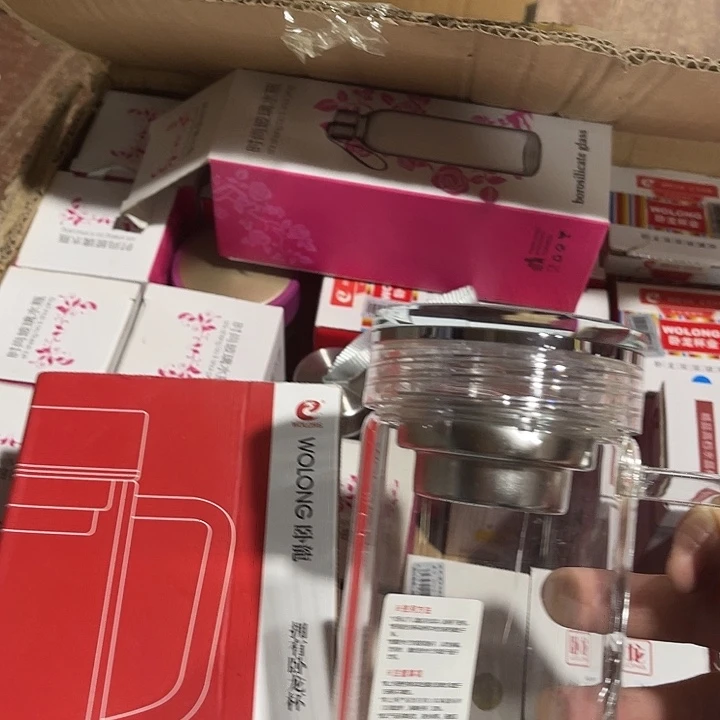 玻璃卧龙把手玻璃杯