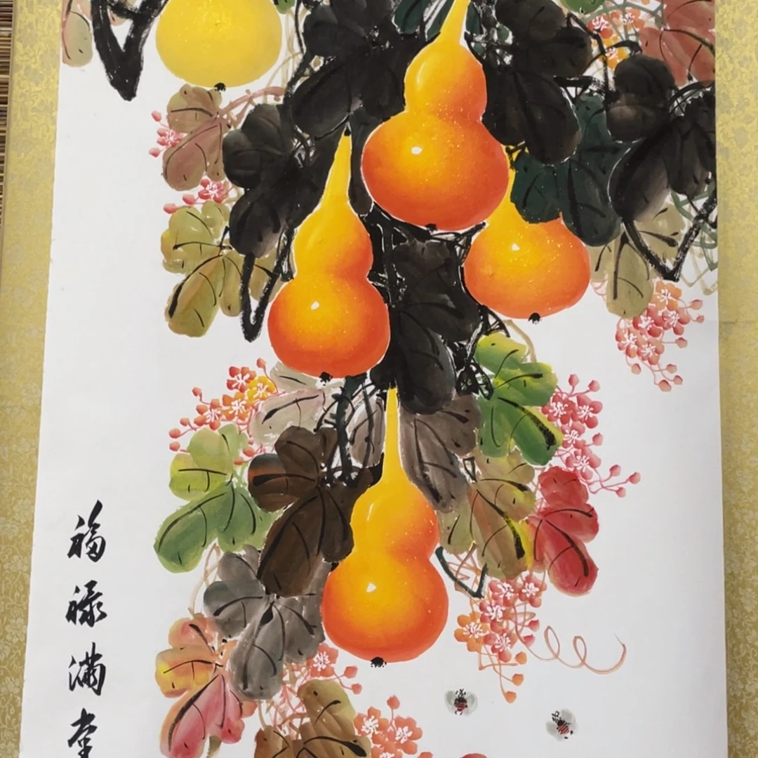 国画老师手绘带运险w