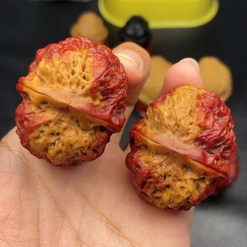 【闪购商品】把件文玩核桃41尺铁绣球51.8克