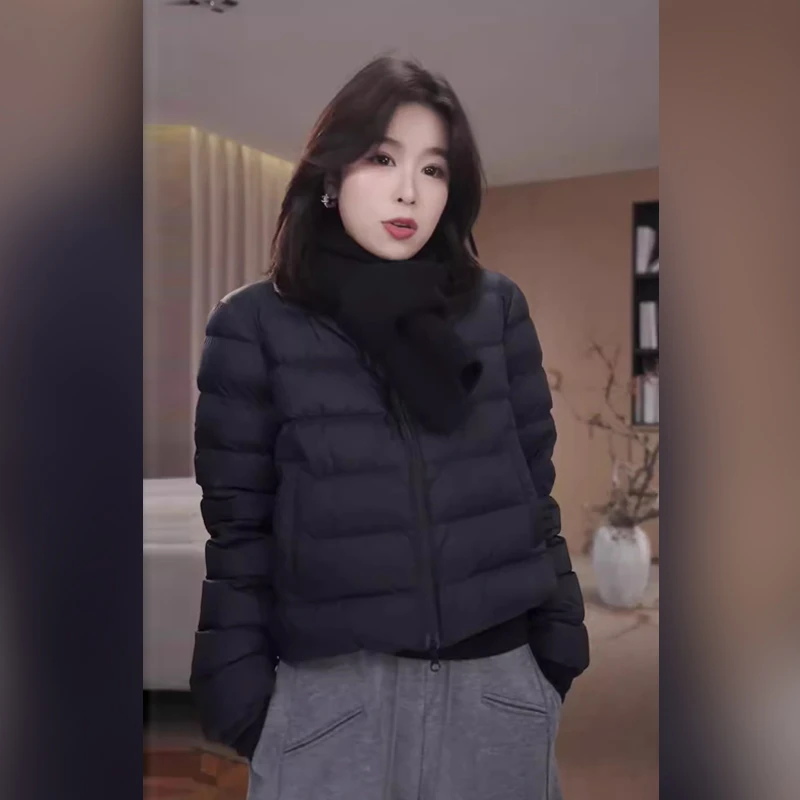 2025冬季新款女士时尚保暖羽绒棉服洋气加厚棉衣棉袄超好看的外套