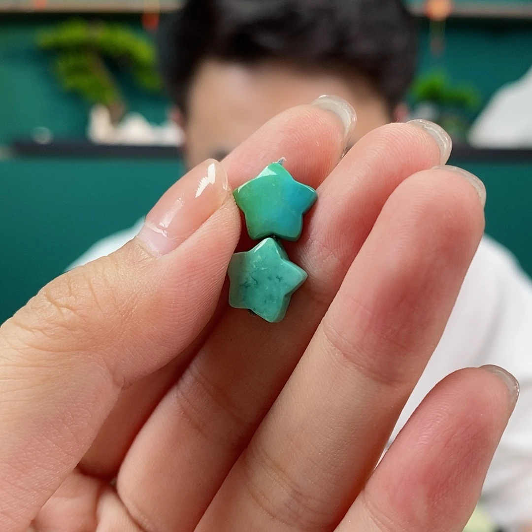 绿松石珠宝奇石未镶嵌