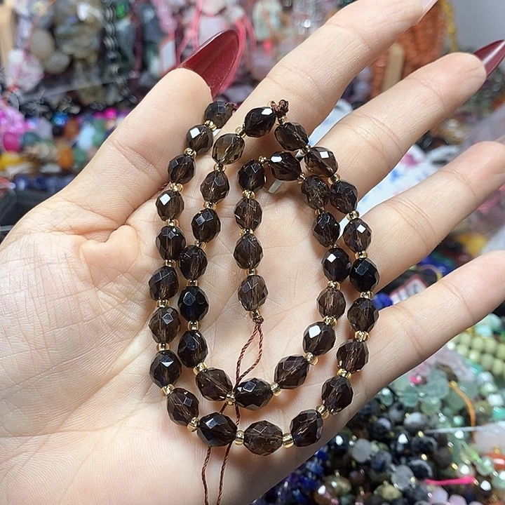 玛瑙/玉髓未镶嵌珠宝半成品天然茶晶