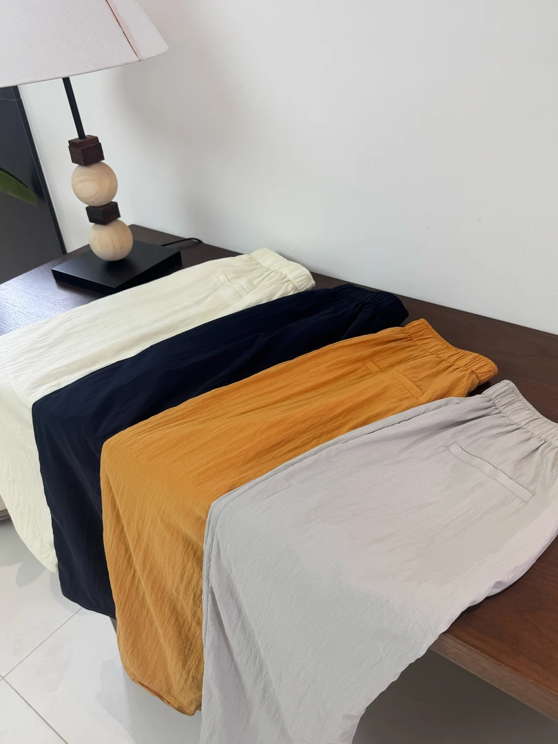 【丽姐女装】飘飘裤｜夏季防晒防蚊肌理质感 透气慵懒休闲裤K51065