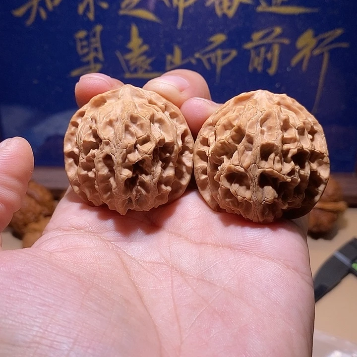 把件文玩核桃全品无修40尺苹果园