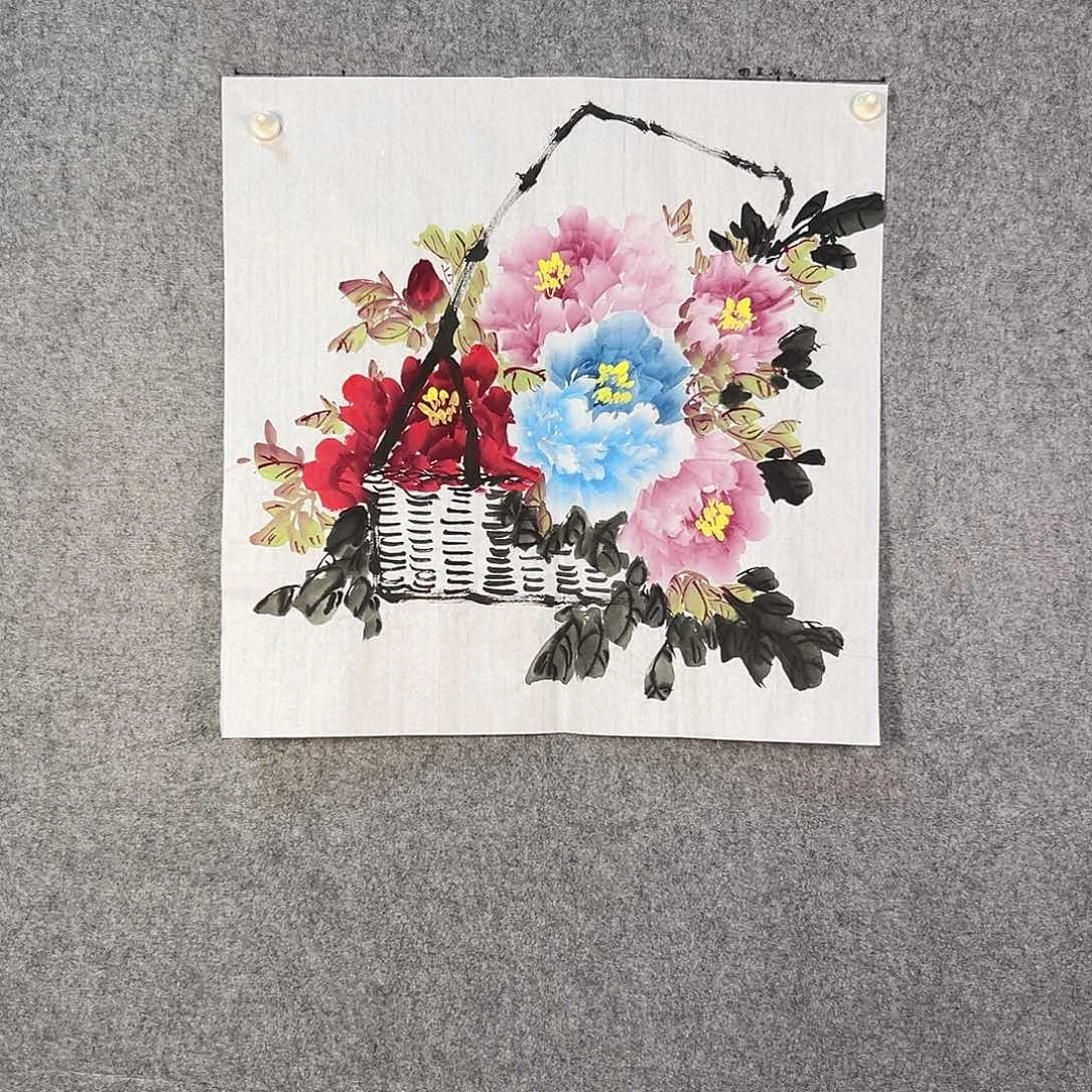 国画118 牡丹等植物资源优势显著突出而