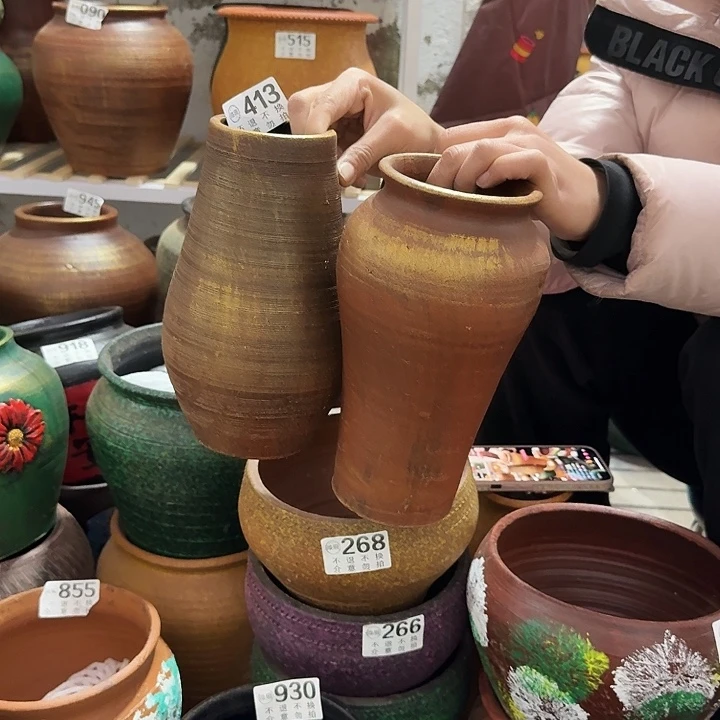 瑕疵金色一对413高度22口径10