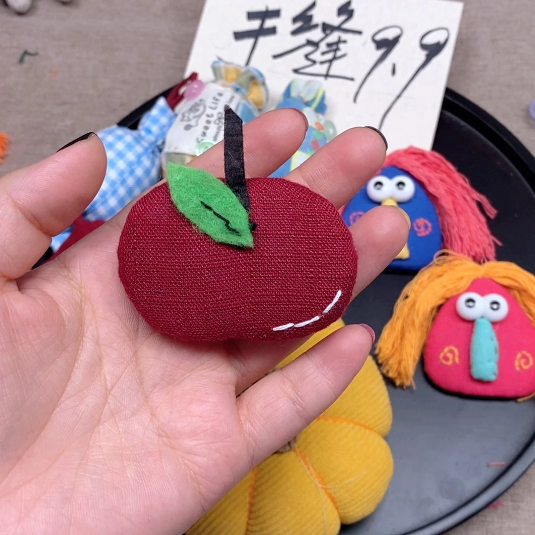 棉莱赛尔纤维手作胸针