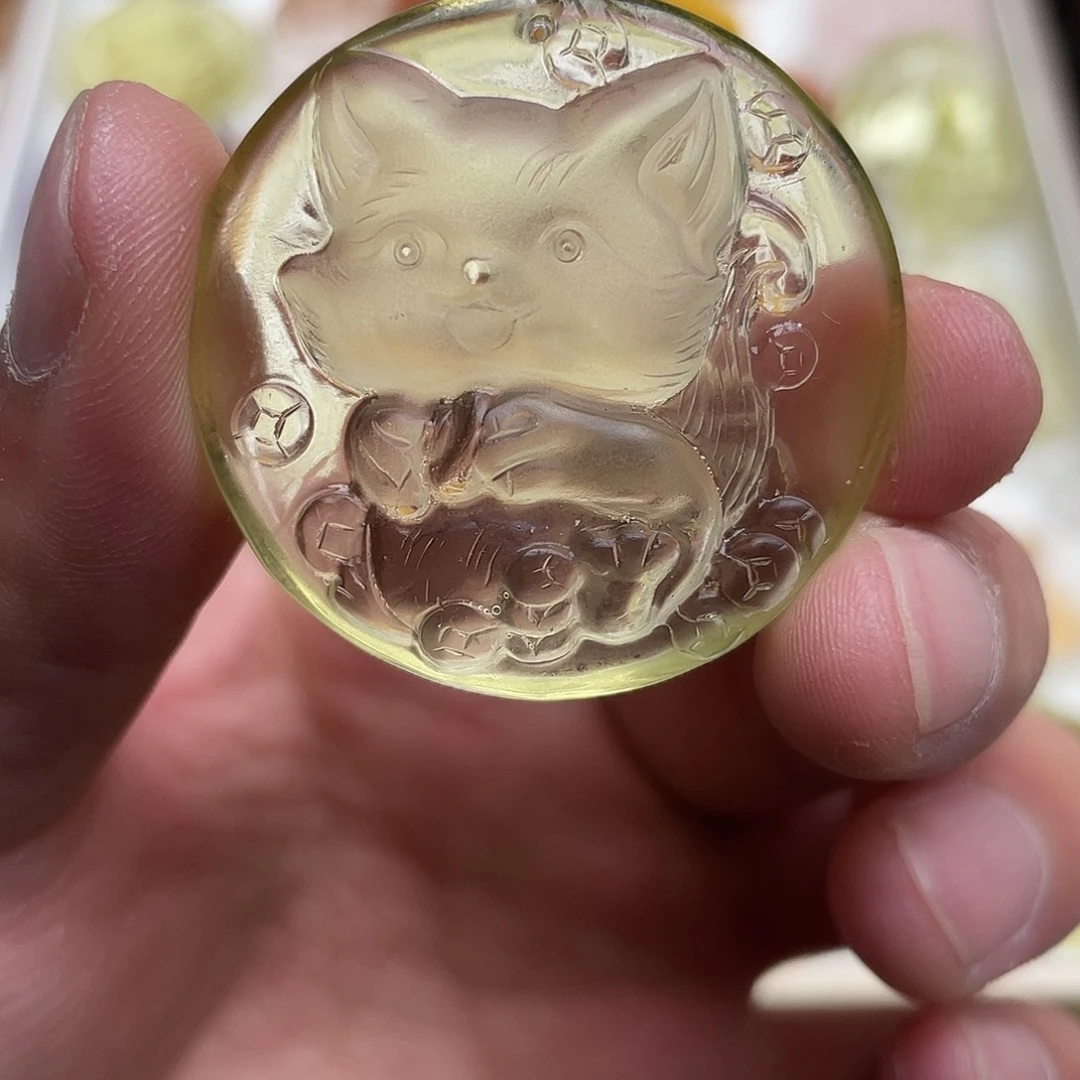 水晶吊坠(不含链)未镶嵌