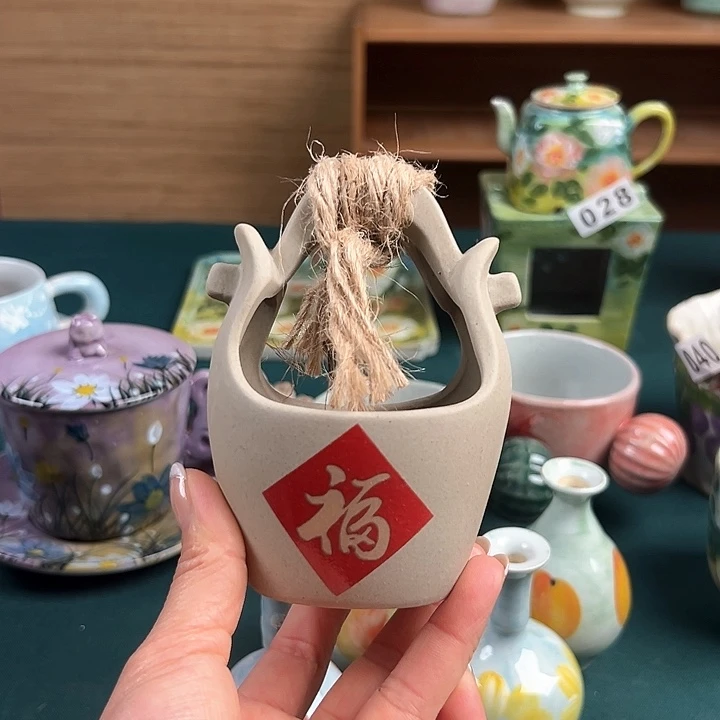 杯景德镇陶瓷手绘作品