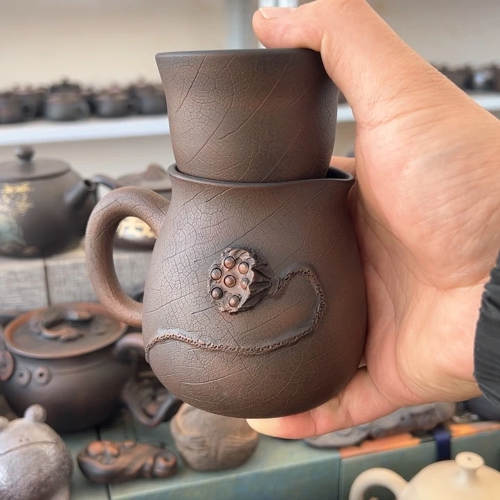 何***乡叶脉纹公道杯➕主人杯特价