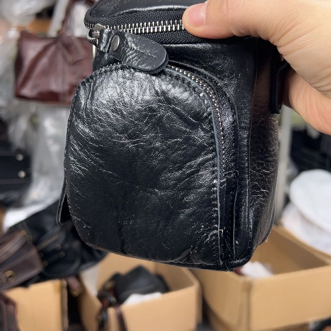 黑色手机包斜挎小包