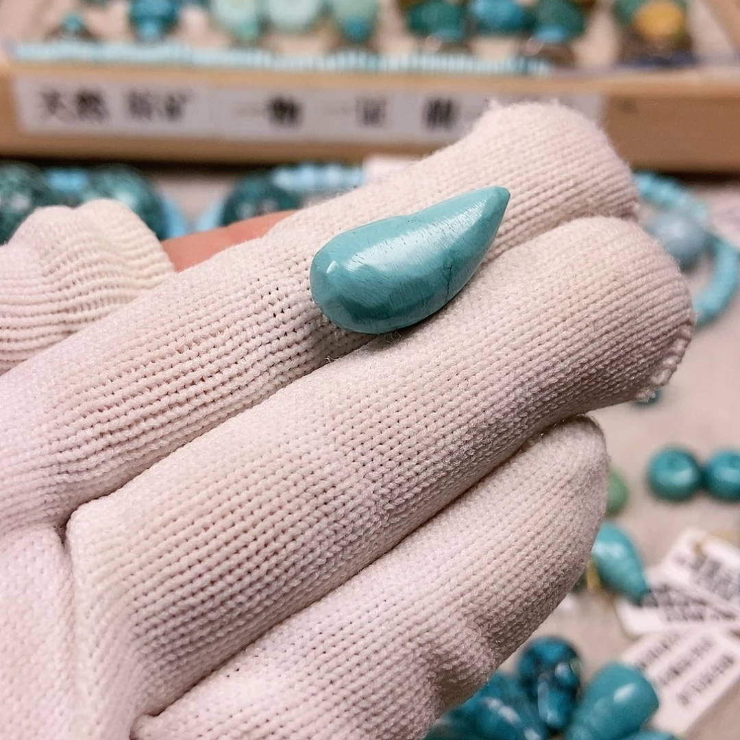 未镶嵌绿松石珠宝半成品