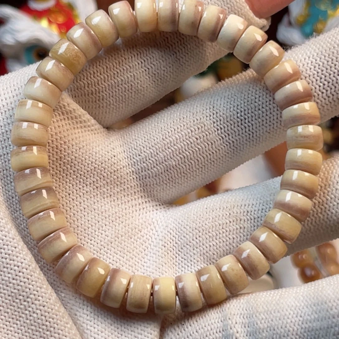 驼骨手串/手链8×5药片紫盖福利