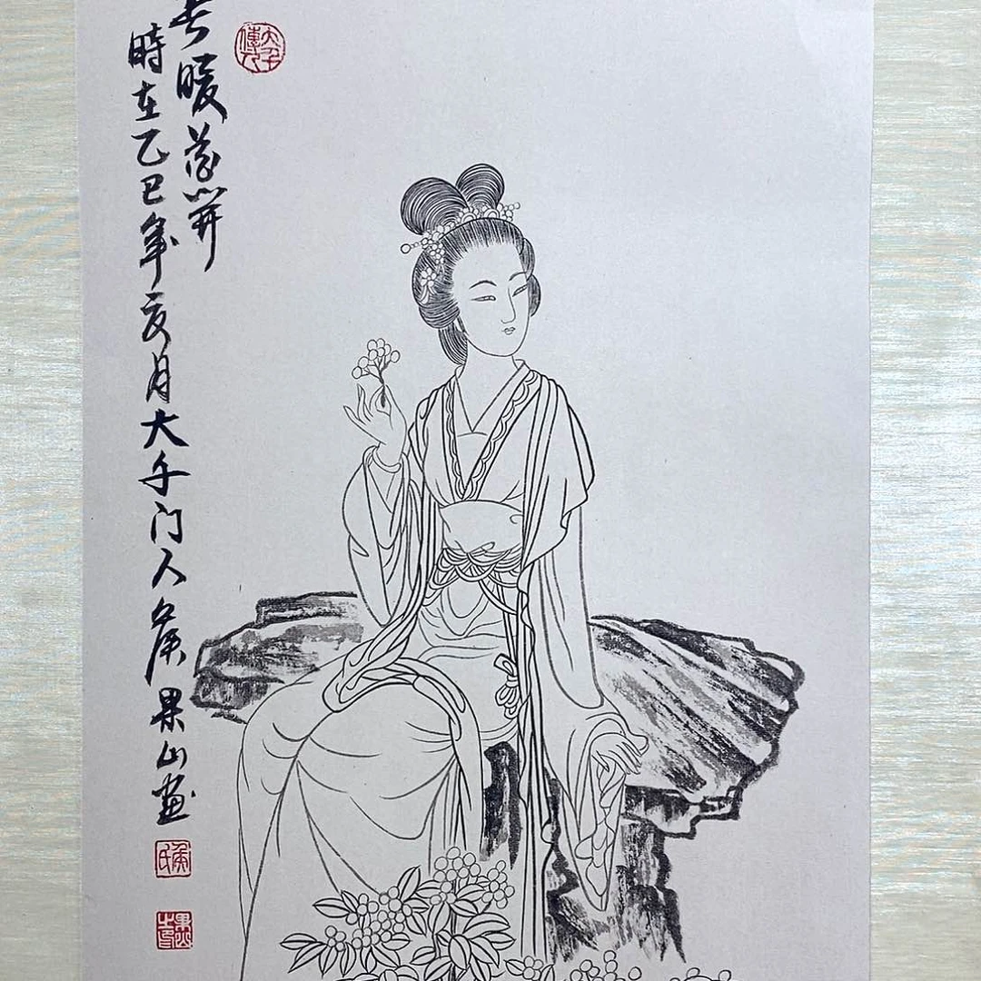 国画大风堂嫡传-侯果山老师作品路