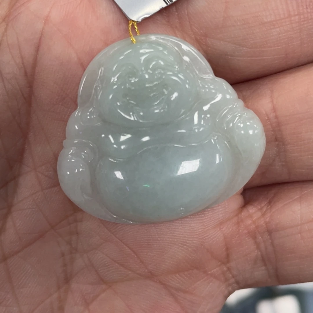颈饰未镶嵌翡翠童*佛公