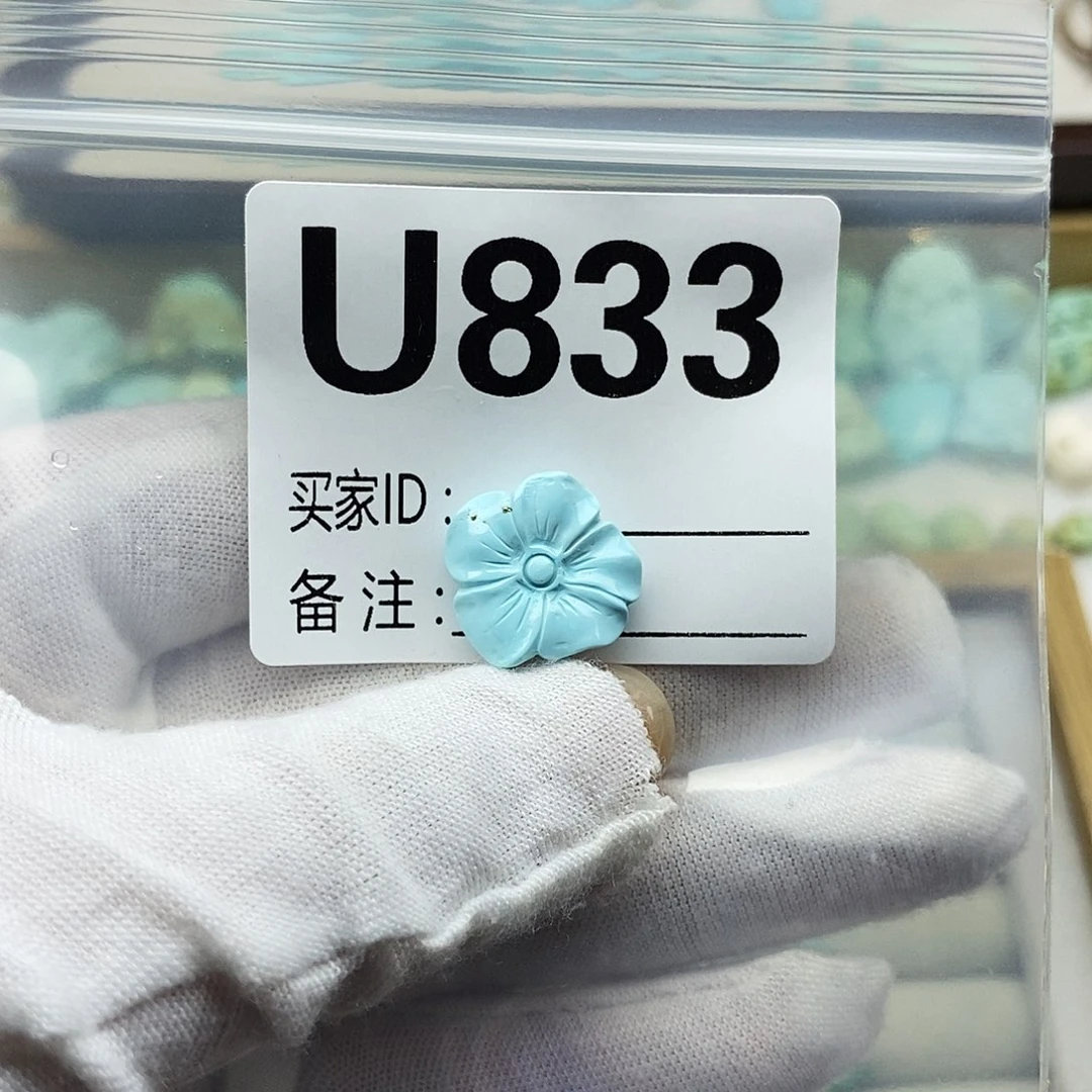 豆***s未镶嵌绿松石配饰