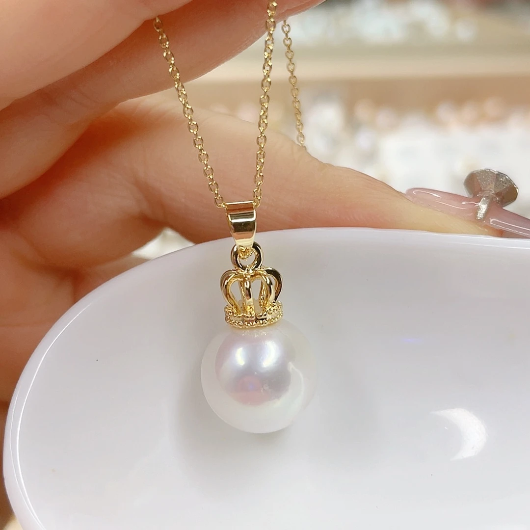 淡水珍珠未镶嵌吊坠(赠链)