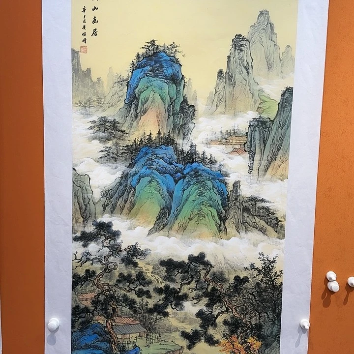 国画书法作品多次参加