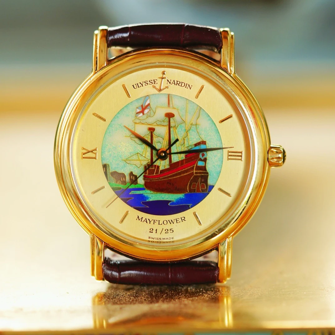 99新 Ulysse Nardin/雅典 型号131-77-9  36mm表径 单表 限量25支