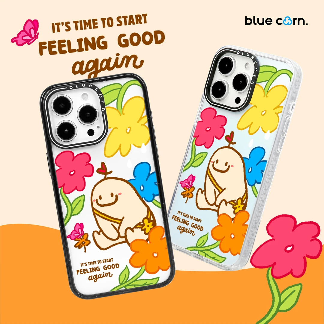 Bluecorn原创皮蛋走花路适用于iPhone 16/15/14/ProMax磁吸手机壳