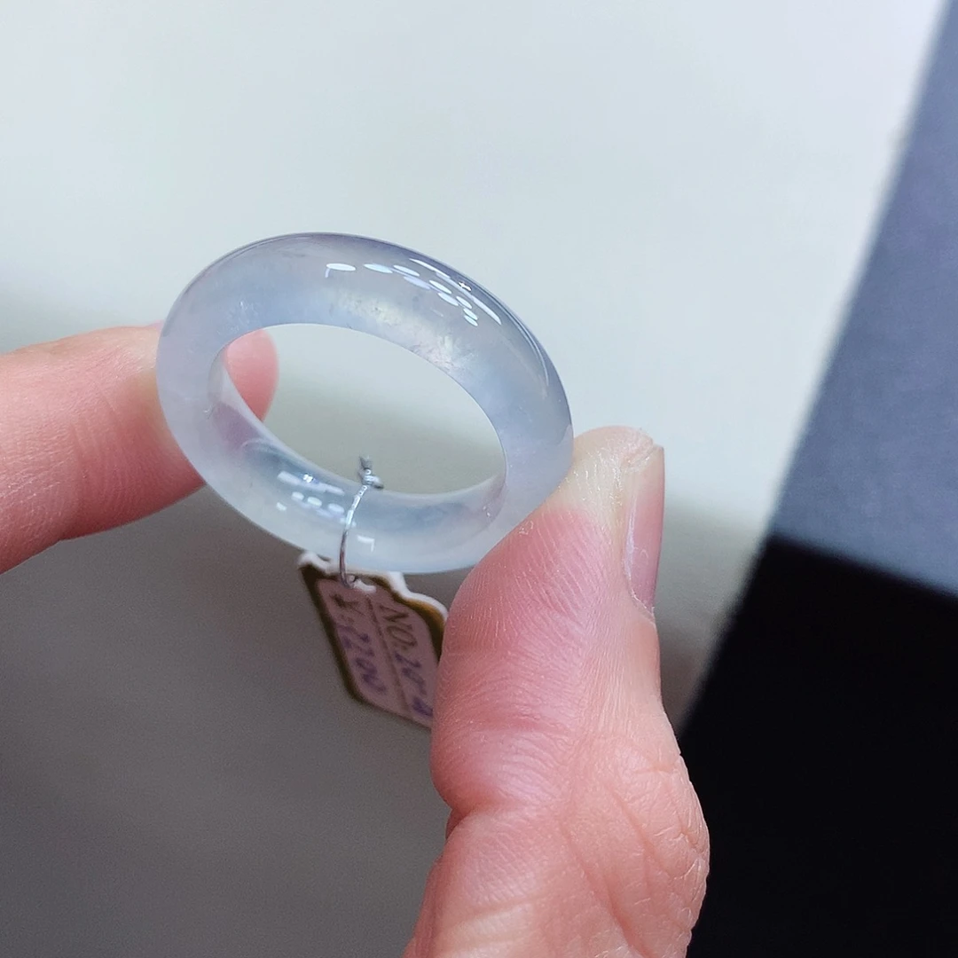 未镶嵌戒指翡翠20-21号