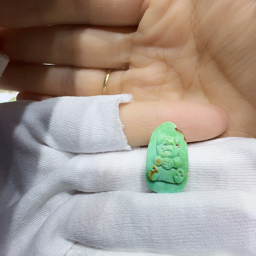 绿松石未镶嵌原矿绿松石