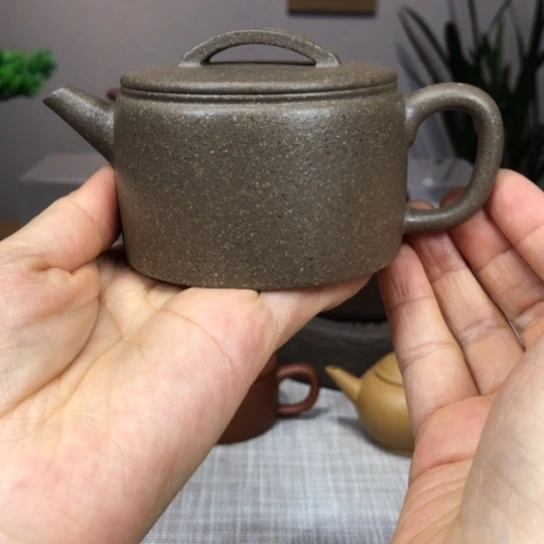 紫砂茶壶青段汉瓦180cc