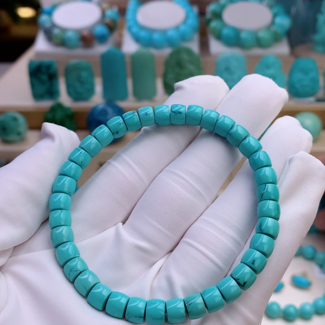 绿松石未镶嵌挂件