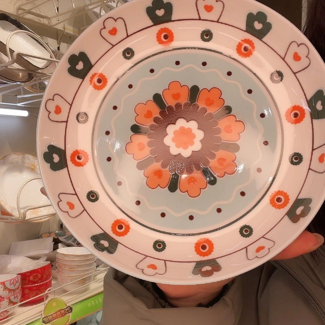 钛合金三个同色系深盘