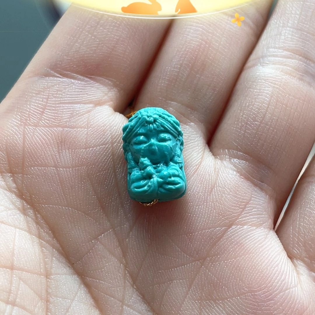 未镶嵌绿松石颈饰