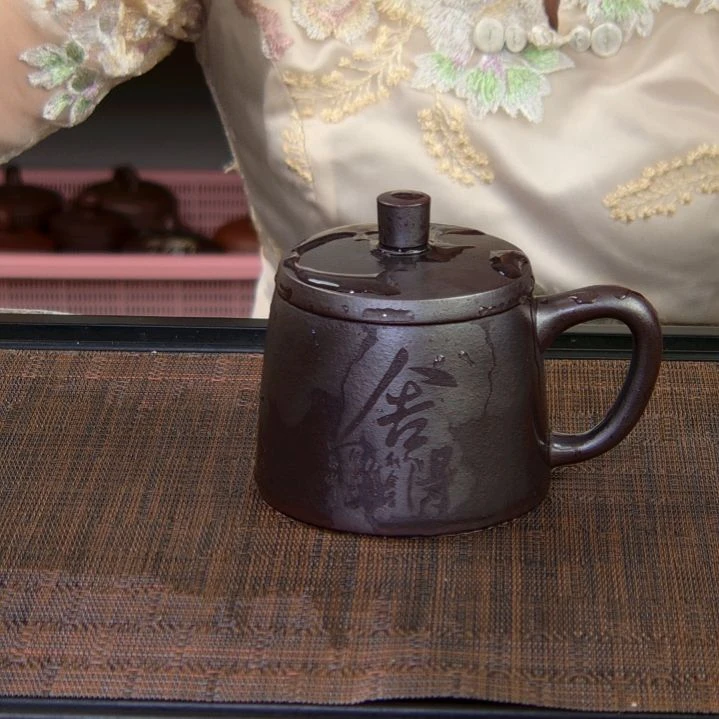 茶杯紫砂高货放漏