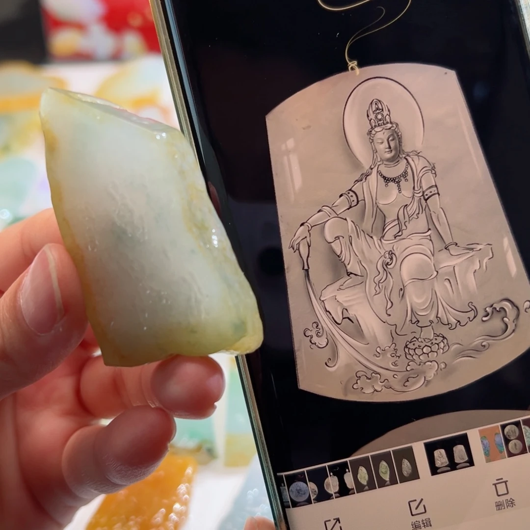 定制翡翠未镶嵌翡翠定制