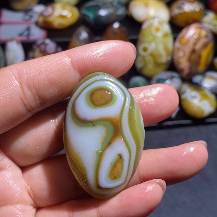 玛瑙/玉髓未镶嵌吊坠(不含链)154