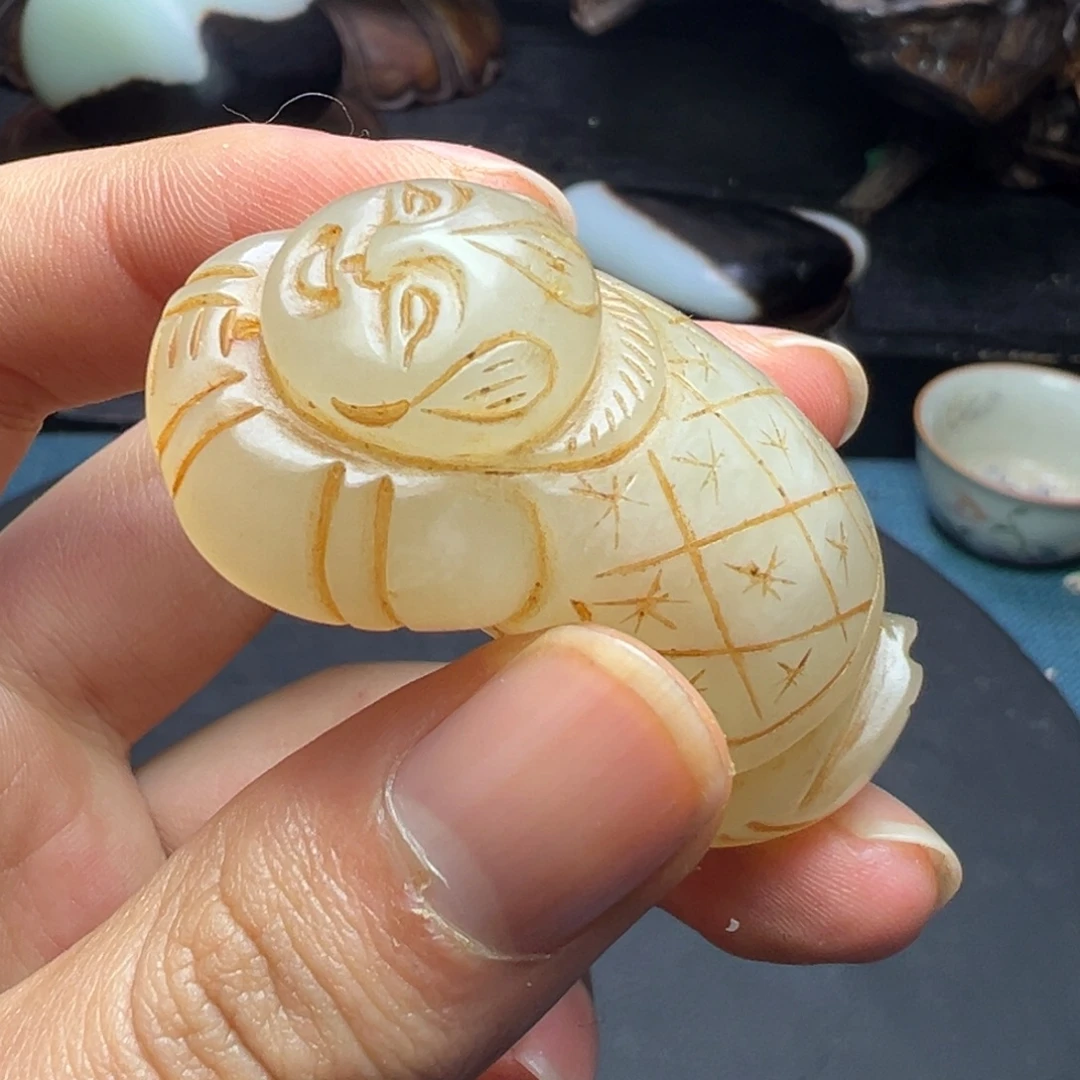 和田玉（糖玉）未镶嵌挂件