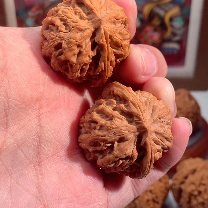 把件文玩核桃苹果园全品5号