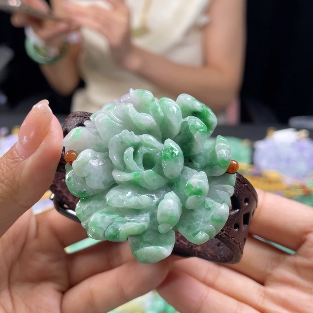 未镶嵌手链翡翠代编织