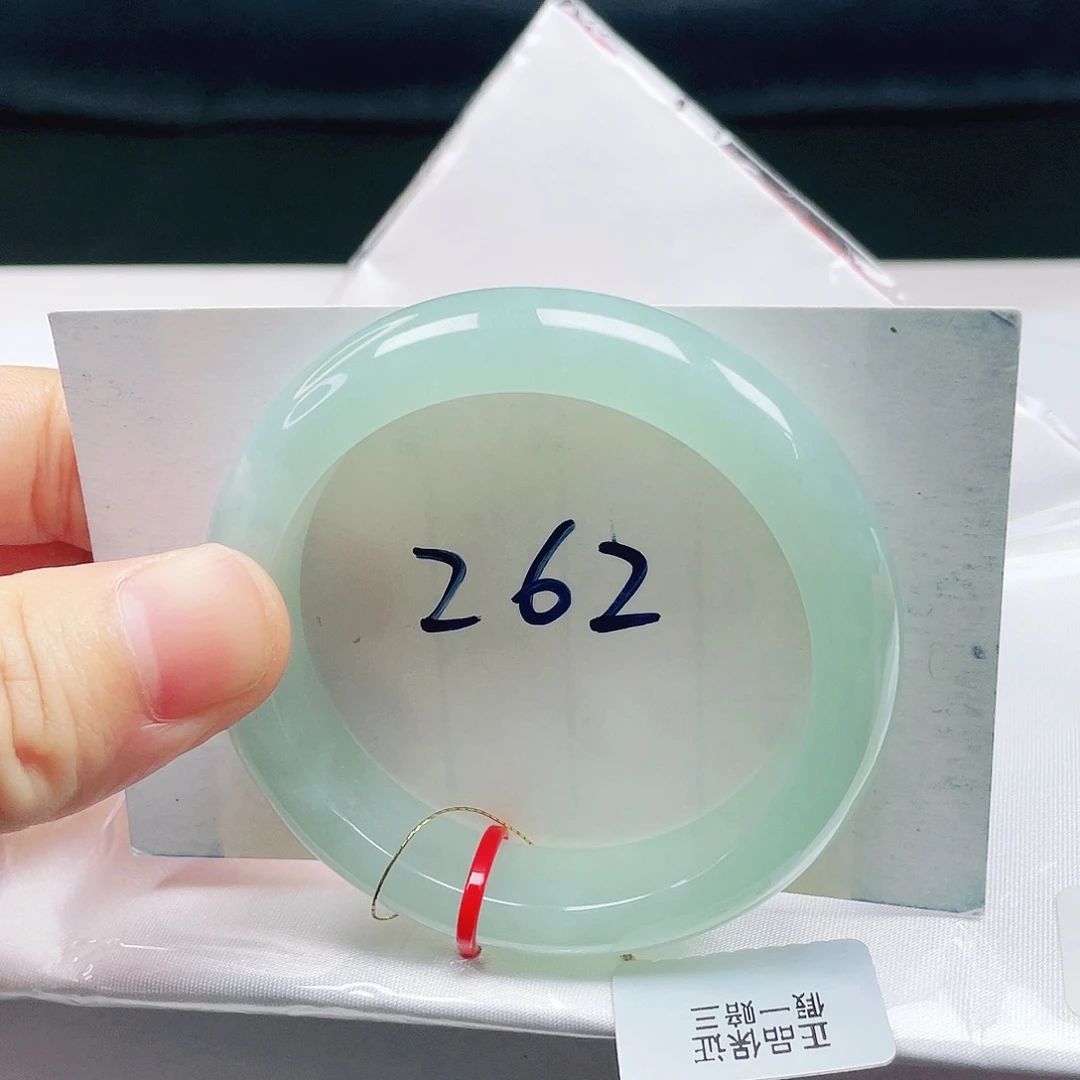 翡翠未镶嵌手镯50➕圈口