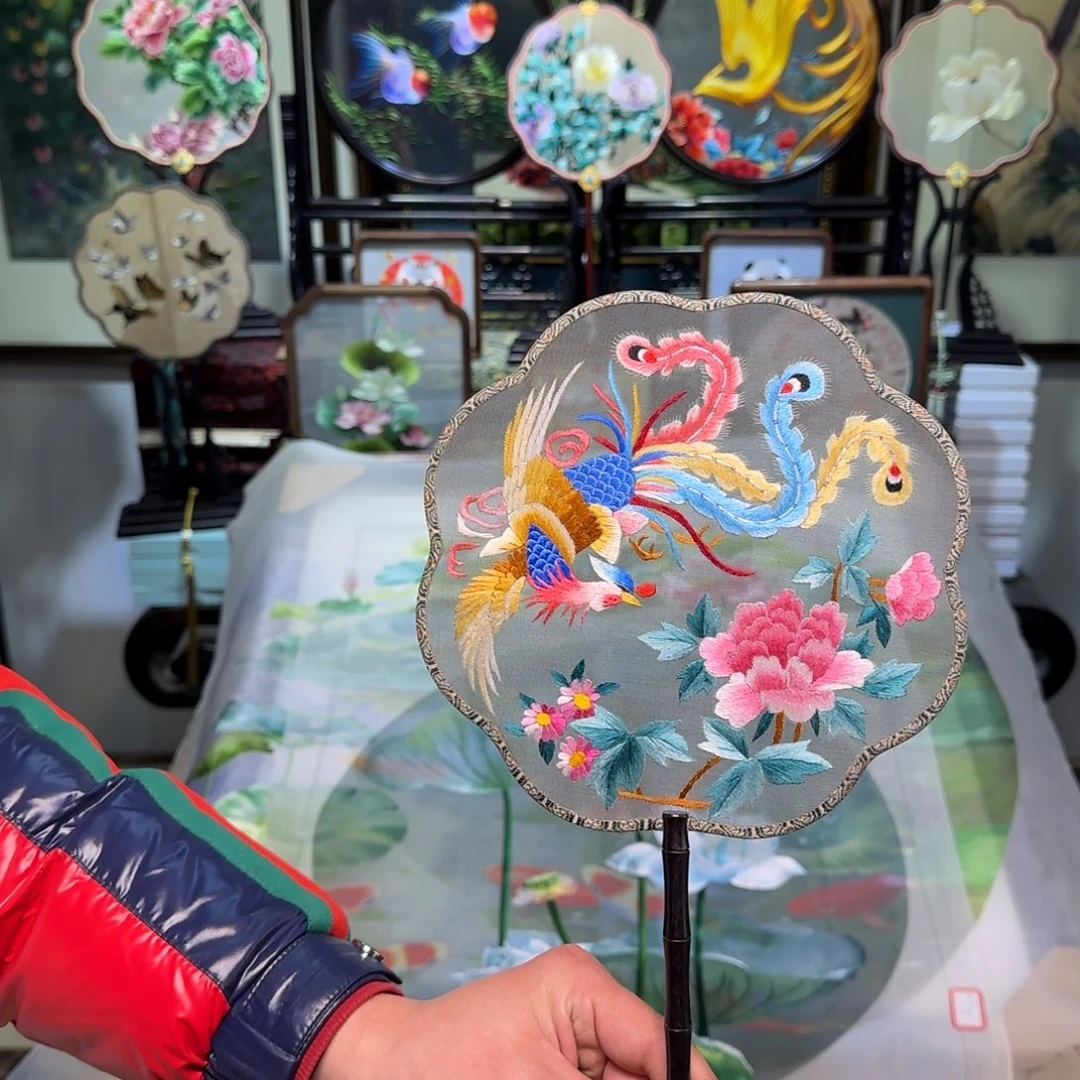 刺绣刺绣工艺精湛