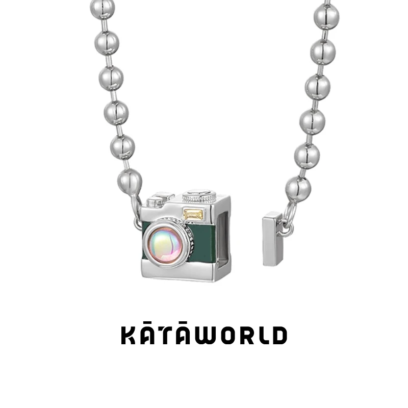 KATAWORLD 铜合金项链 【主理人】千禧系列-照相机项链-2.0
