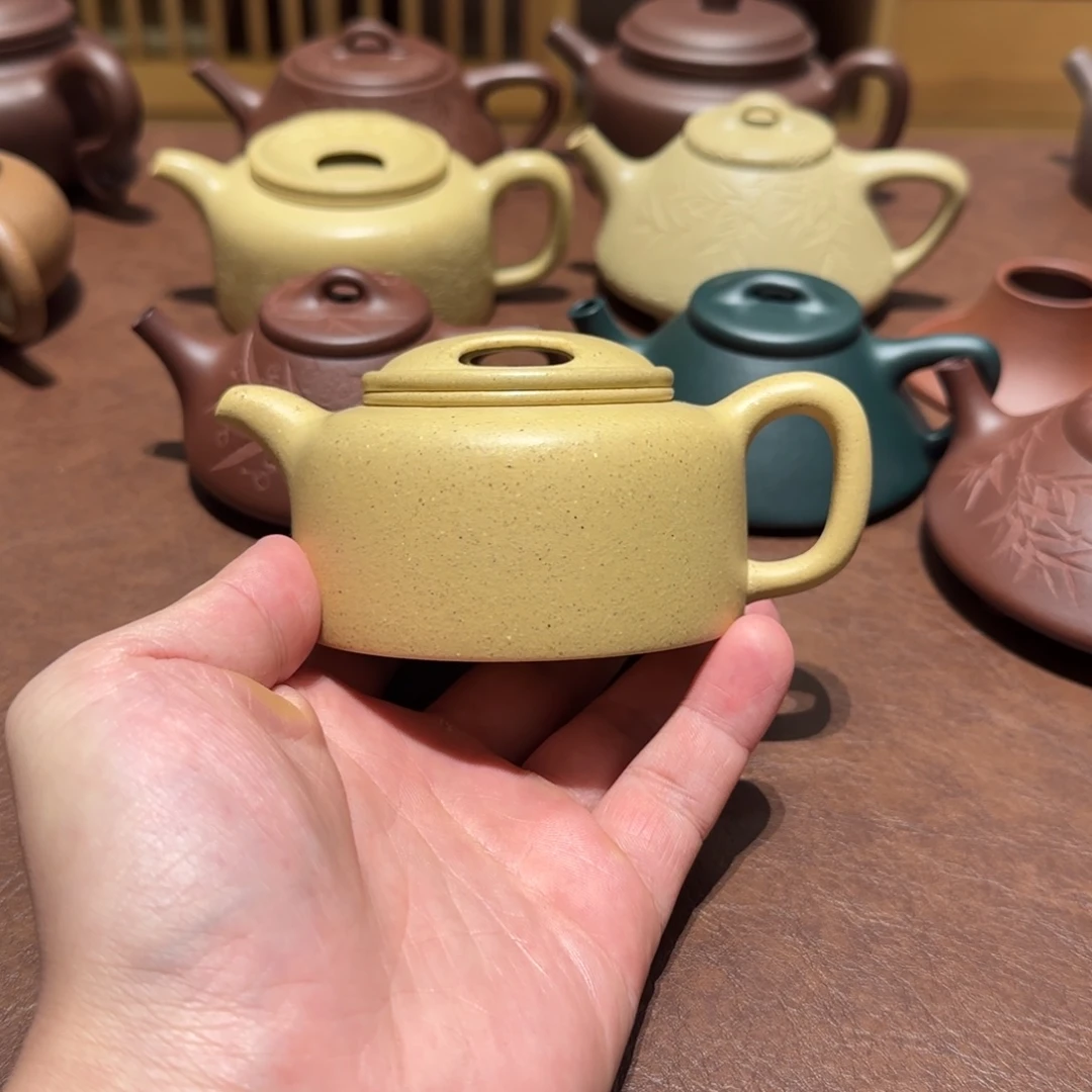 畅***者茶壶紫砂本绿牛盖