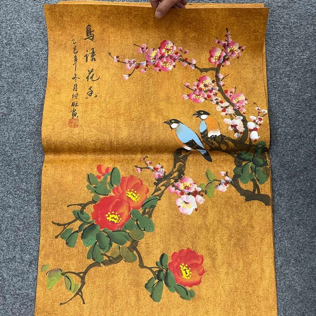 国画纯手绘作品欣赏