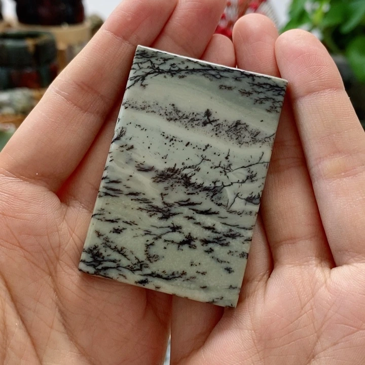 透闪石质玉未镶嵌吊坠(不含链)