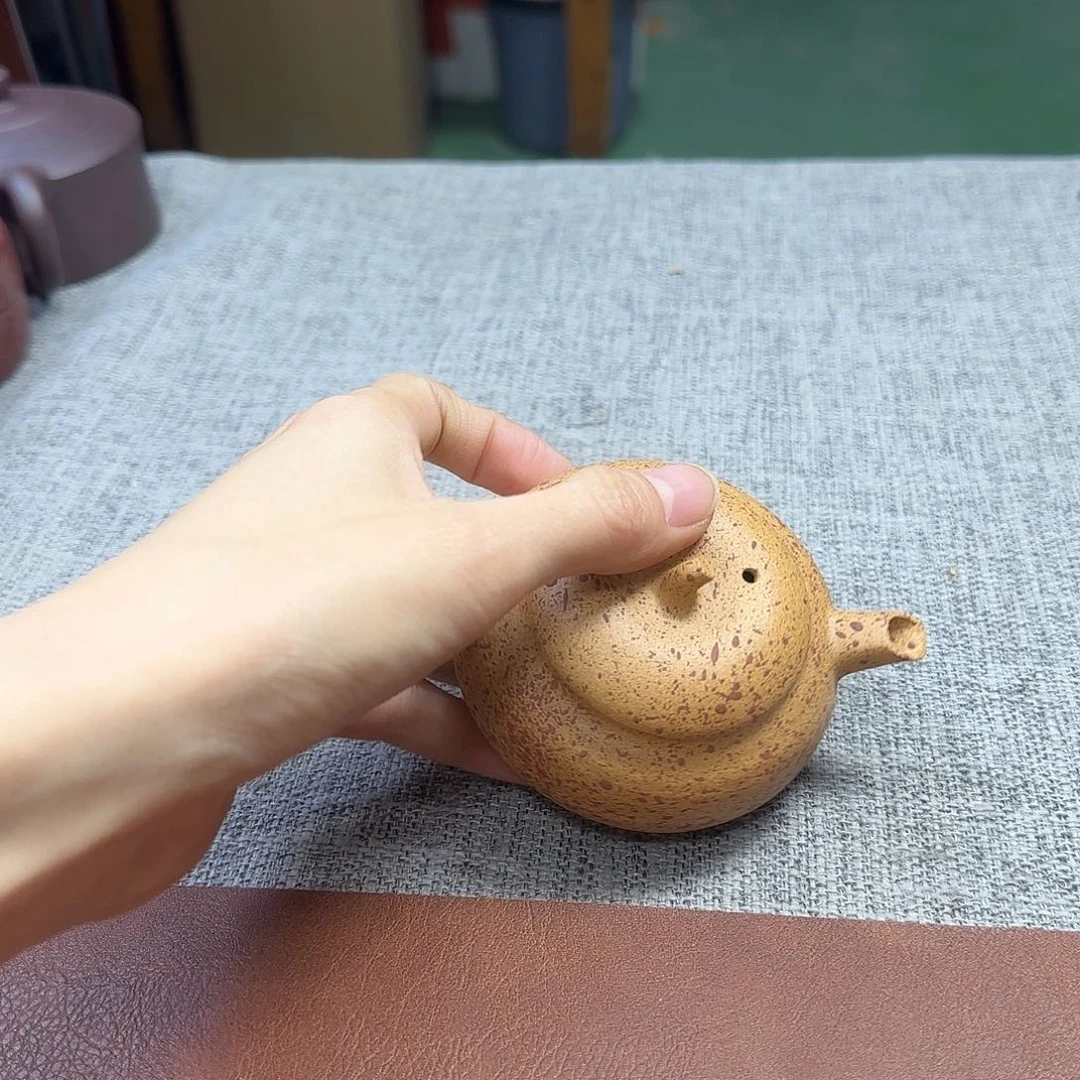 茶壶紫砂民间手艺人全手工制作