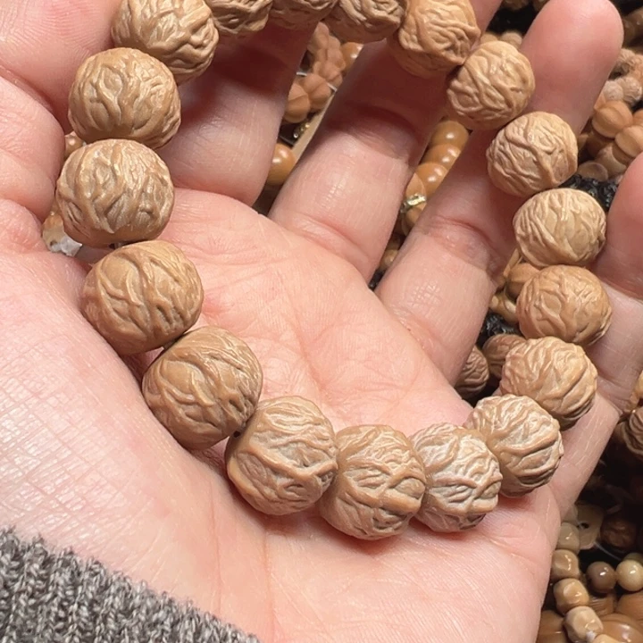 核桃毒液手串微瑕
