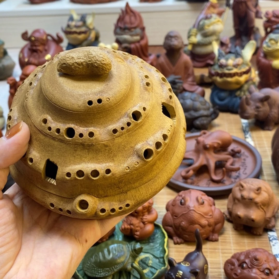 紫砂茶宠大概很纠结