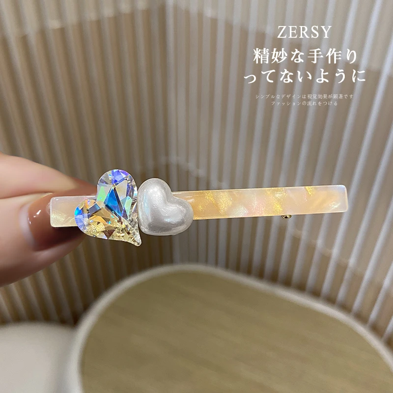 清仓宠粉福利发夹女2025年新款高端夹子后脑勺精致侧边碎发鸭嘴夹