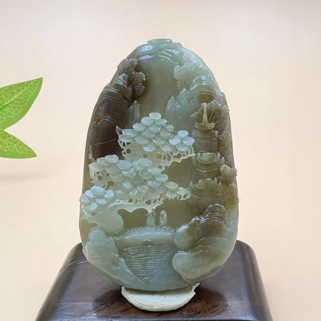 A1221 和田玉摆件 LGC63120457