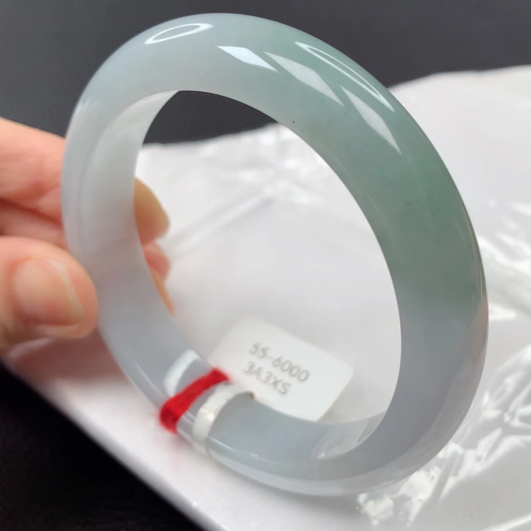 【闪购商品】翡翠手镯未镶嵌62号正圈xs55